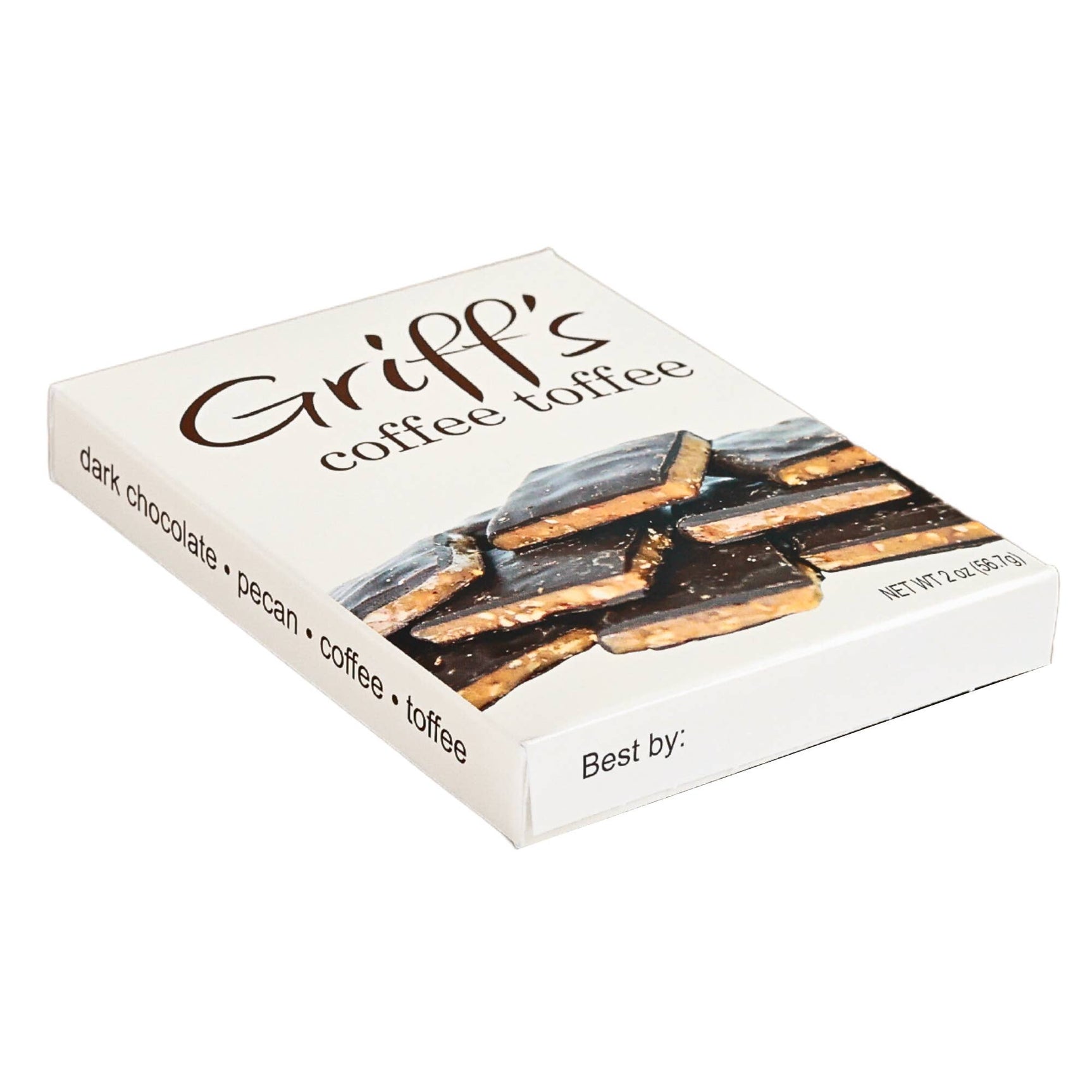 Griff’s Griff's Coffee Toffee - 2oz Dark Chocolate Toffee - Image 11