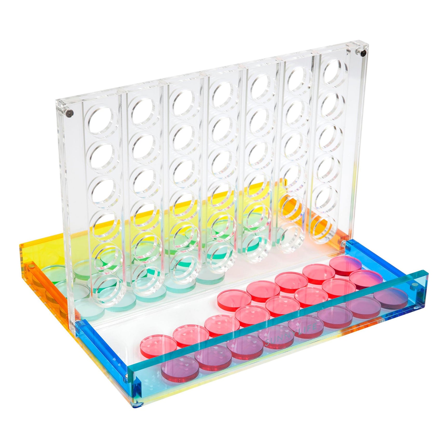 Sunnylife Lucite Four-In-A-Row Game