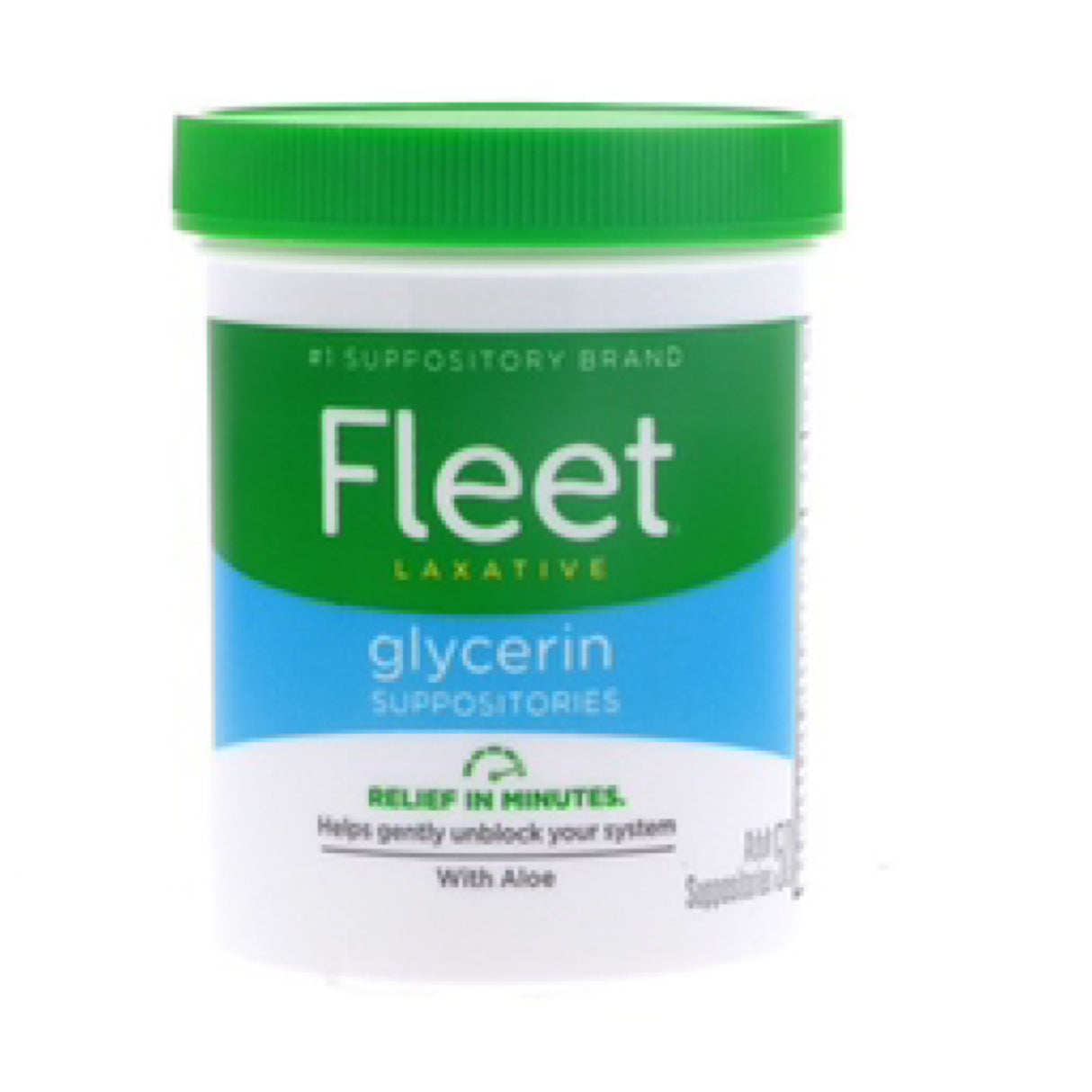 Fleet Laxative Glycerin Suppositories for Adult Constipation