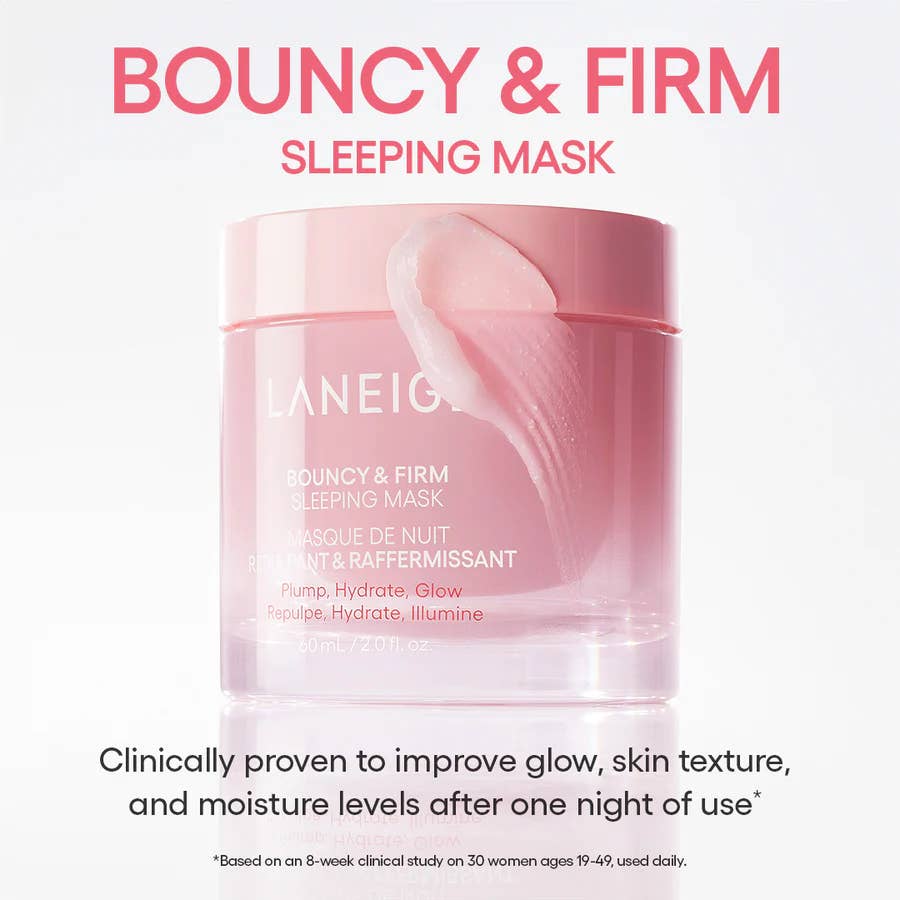 LANEIGE  MINI Bouncy & Firm Sleeping Mask Collagen 10ml - Image 9