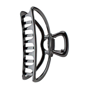 KITSCH Open Shape Claw Clip - Hematite