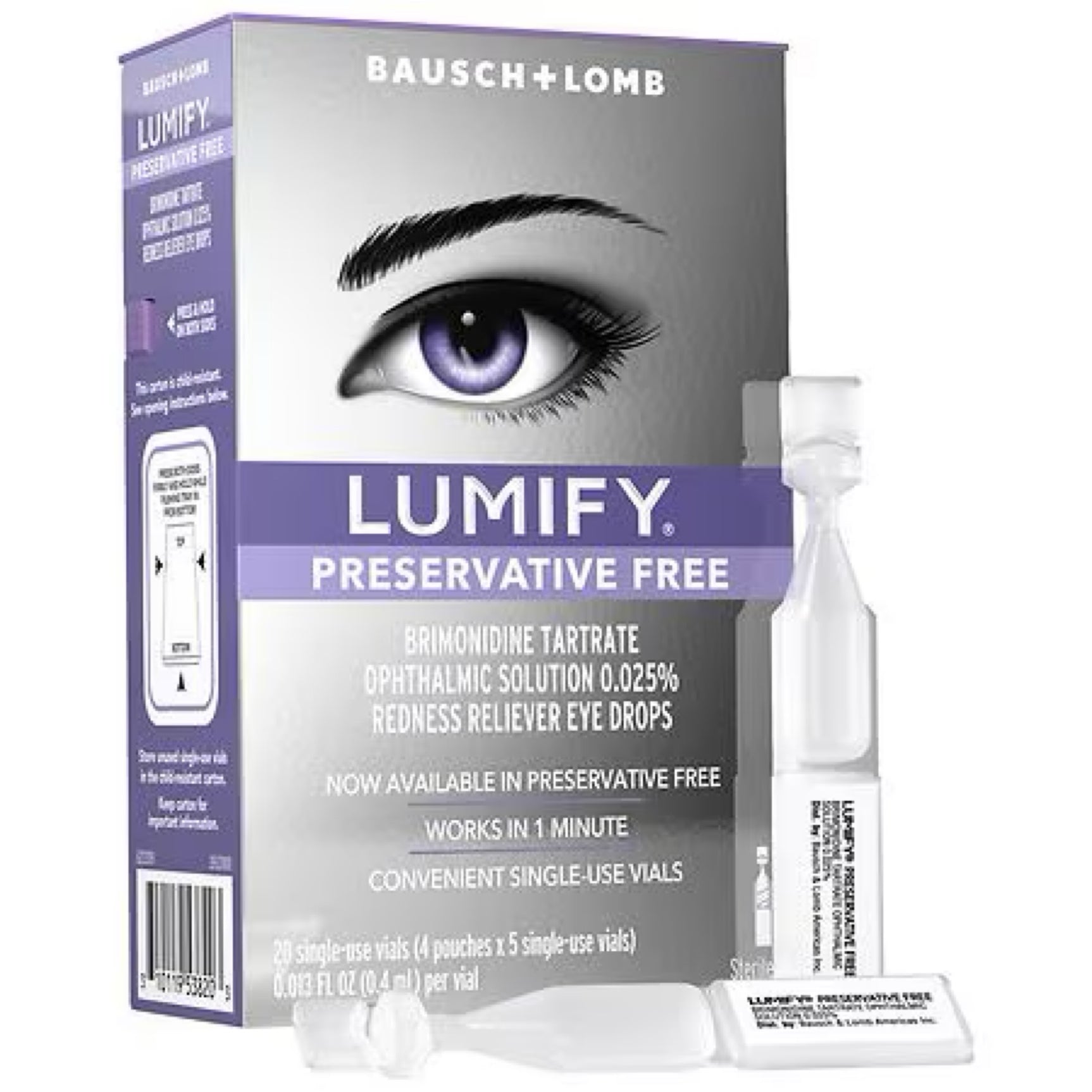 Lumify Eye Drops Single-Use Vials