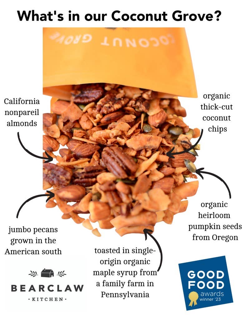 Bearclaw Kitchen 1.5 oz Coconut Grove Grain-Free Granola - Image 3