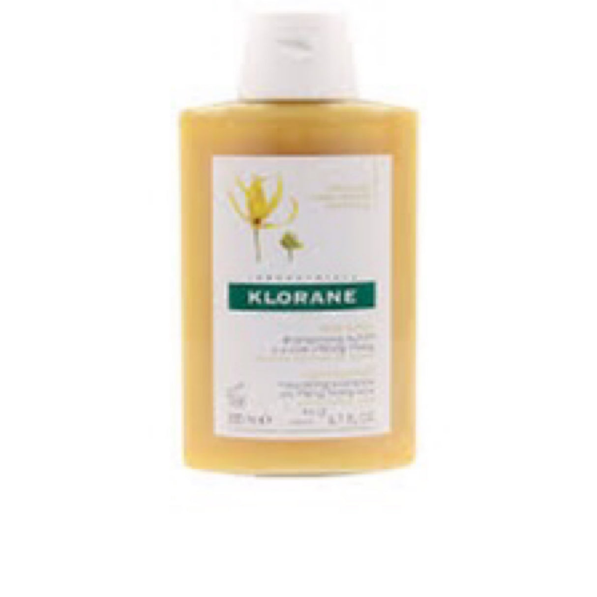 Klorane Sun radiance nourishing shampoo with ylang ylang wax