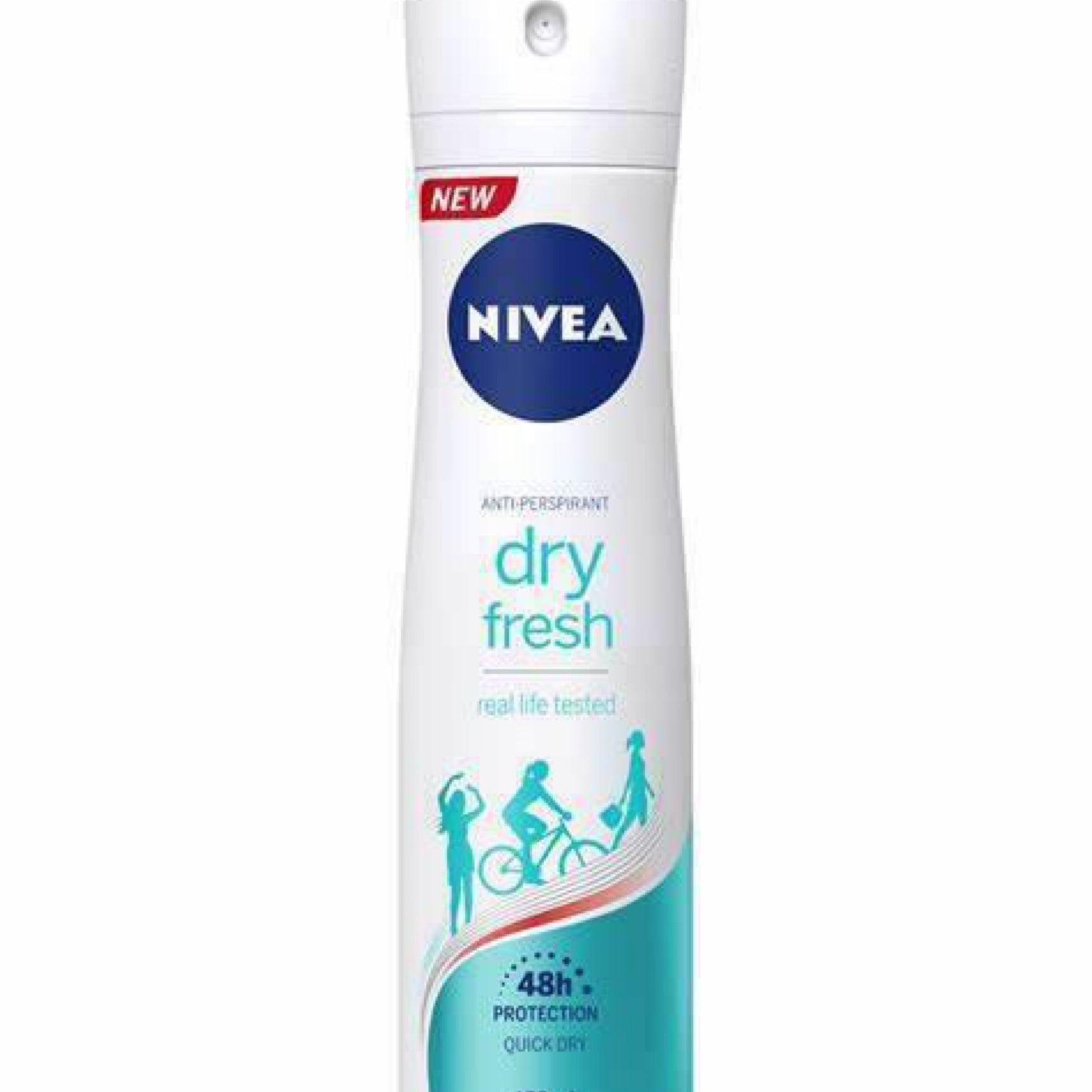 NIVEA Dry Fresh Antitranspirante en Spray 48 horas Antibacterial Rápida Absorción