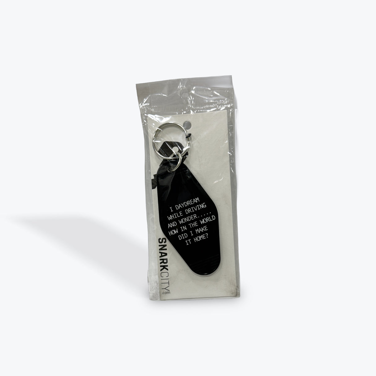 Snark City "I Daydream While Driving And Wonder... How In The World Did I Make It Home?" Keychain