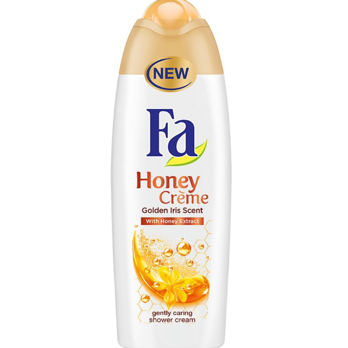 Fa Honey Creme golden iris scent shower cream