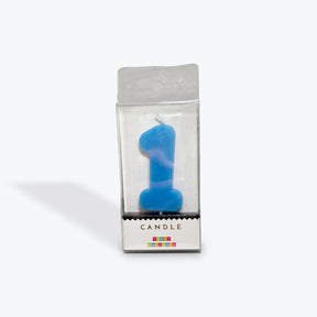Party Partners Neon Number 1 Candle