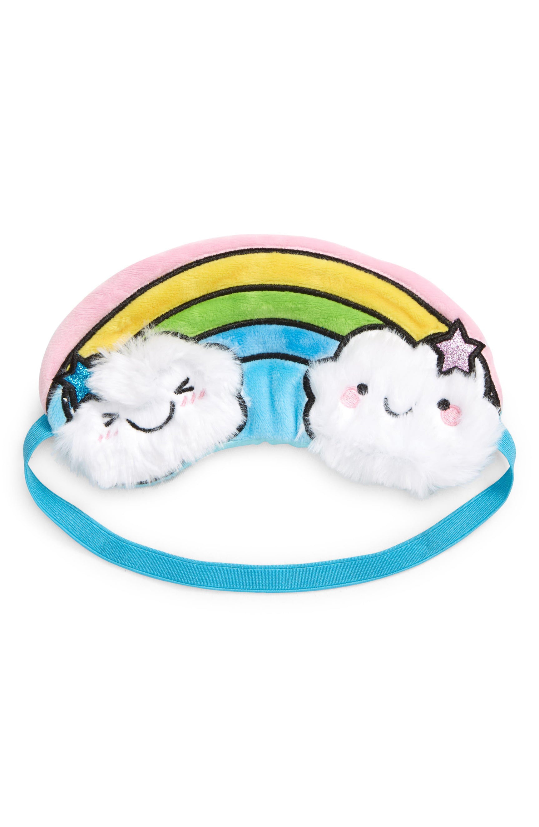 iscream Kids' Happy Rainbow Eye Mask in Multi