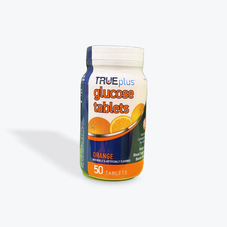 True Plus Glucose tablets - Orange