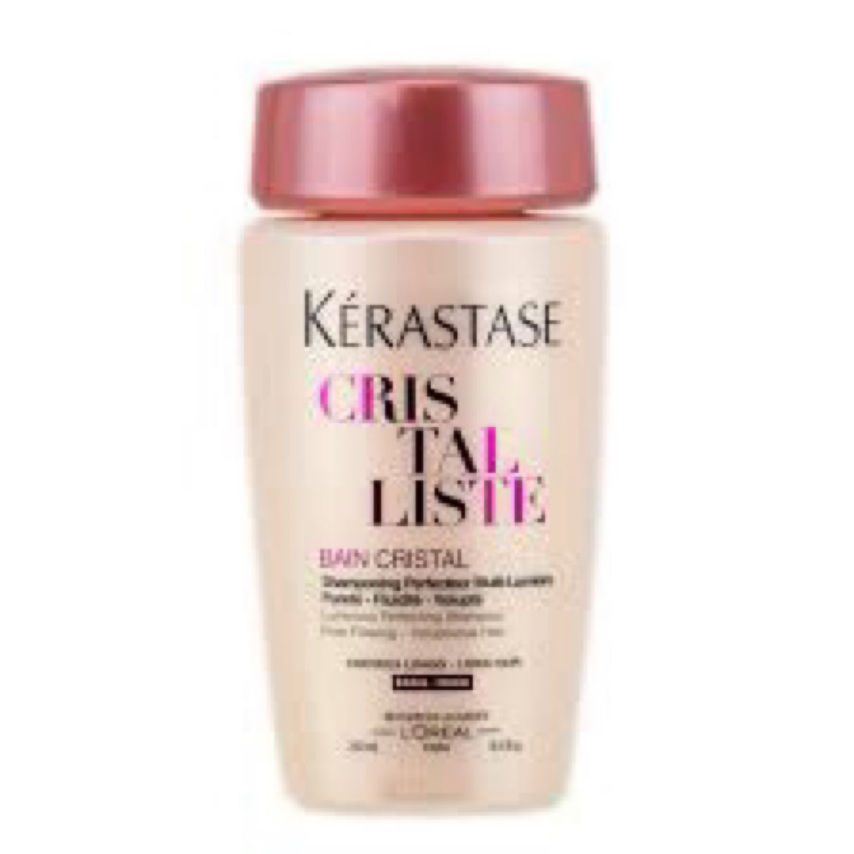 Kerastase cris tal liste Bain cristal luminous perfecting shampoo free flowing voluptuous hair