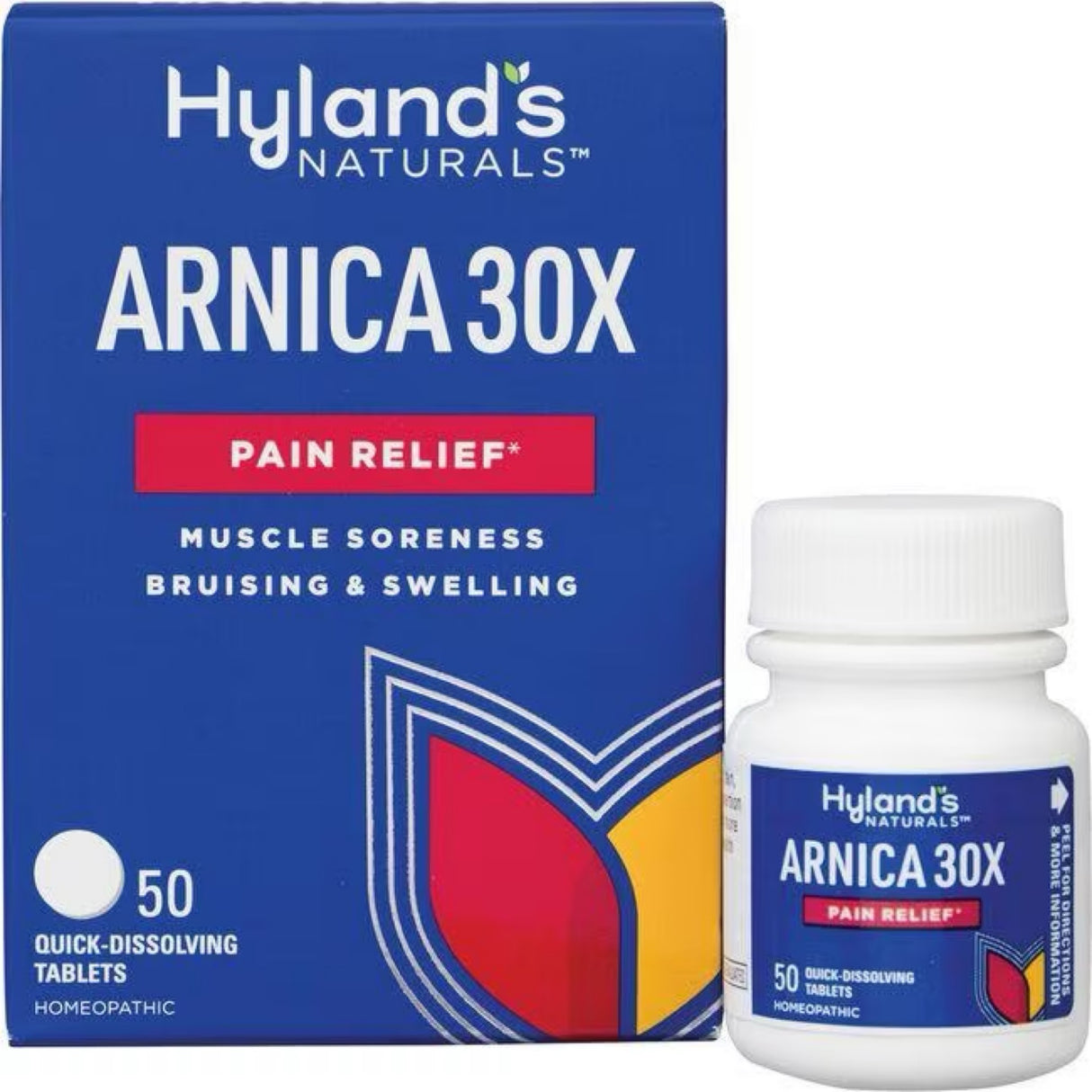 Hyland’s Naturals Arnica 30X Pain Relief , 50 Tablets