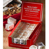 Chabert & Guillot White Nougat Bites Bouchee 30Hg Soft Nougat with Almonds 24pcs