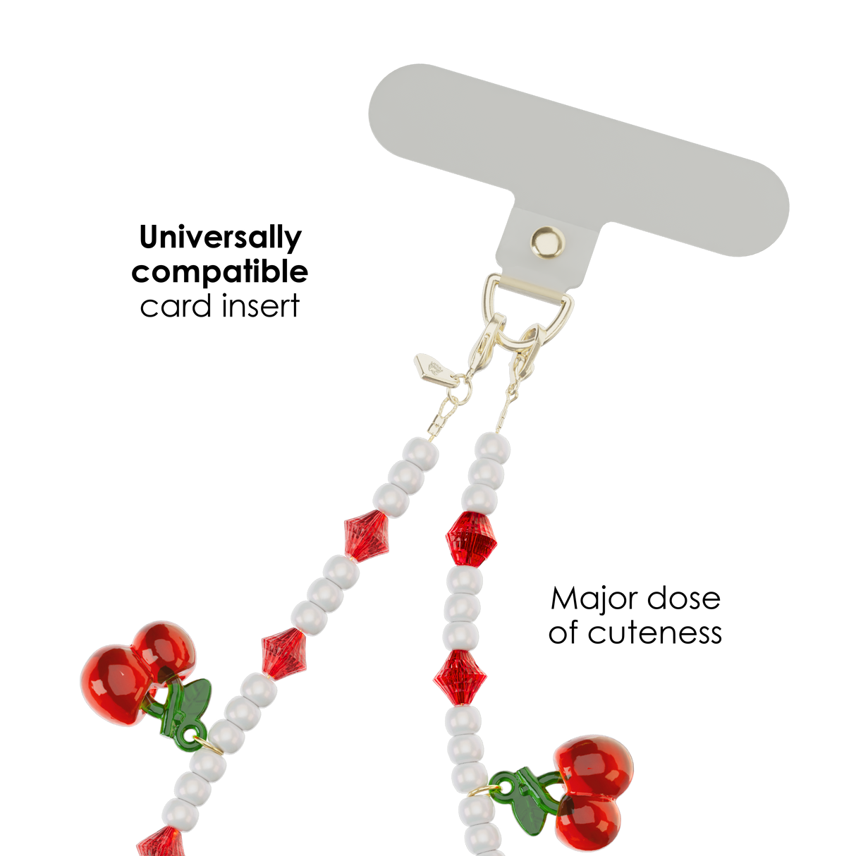 Mon Cheri Cherry Phone Charm