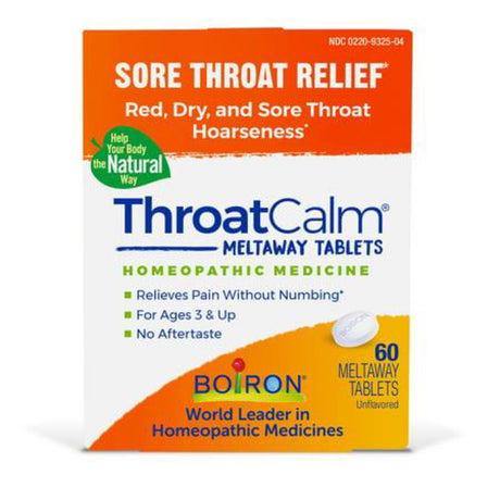 Boiron ThroatCalm Tablets