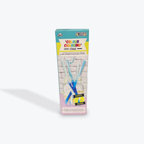Colour changing straws