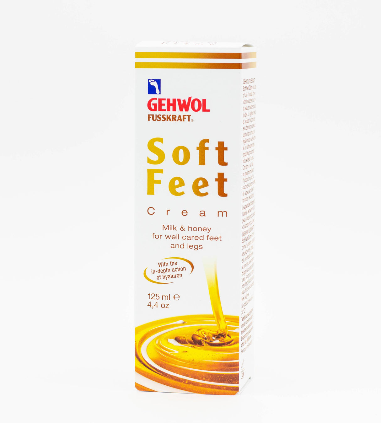 Soft Feet Cream, 4.4 Oz/125 Ml Moisturizing, Leaves Silky Soft Skin
