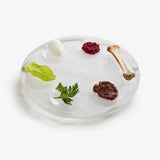 Passover Plate: White