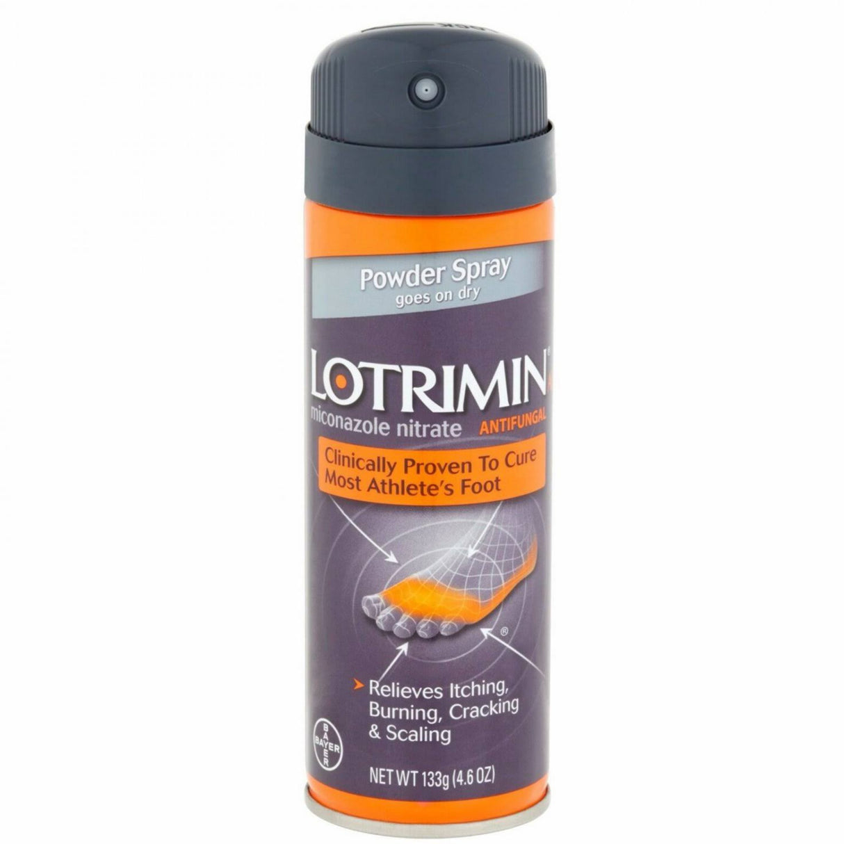 Lotrimin Antifungal Athlete's Foot Liquid Spray with 2% Miconazole Nitrate
