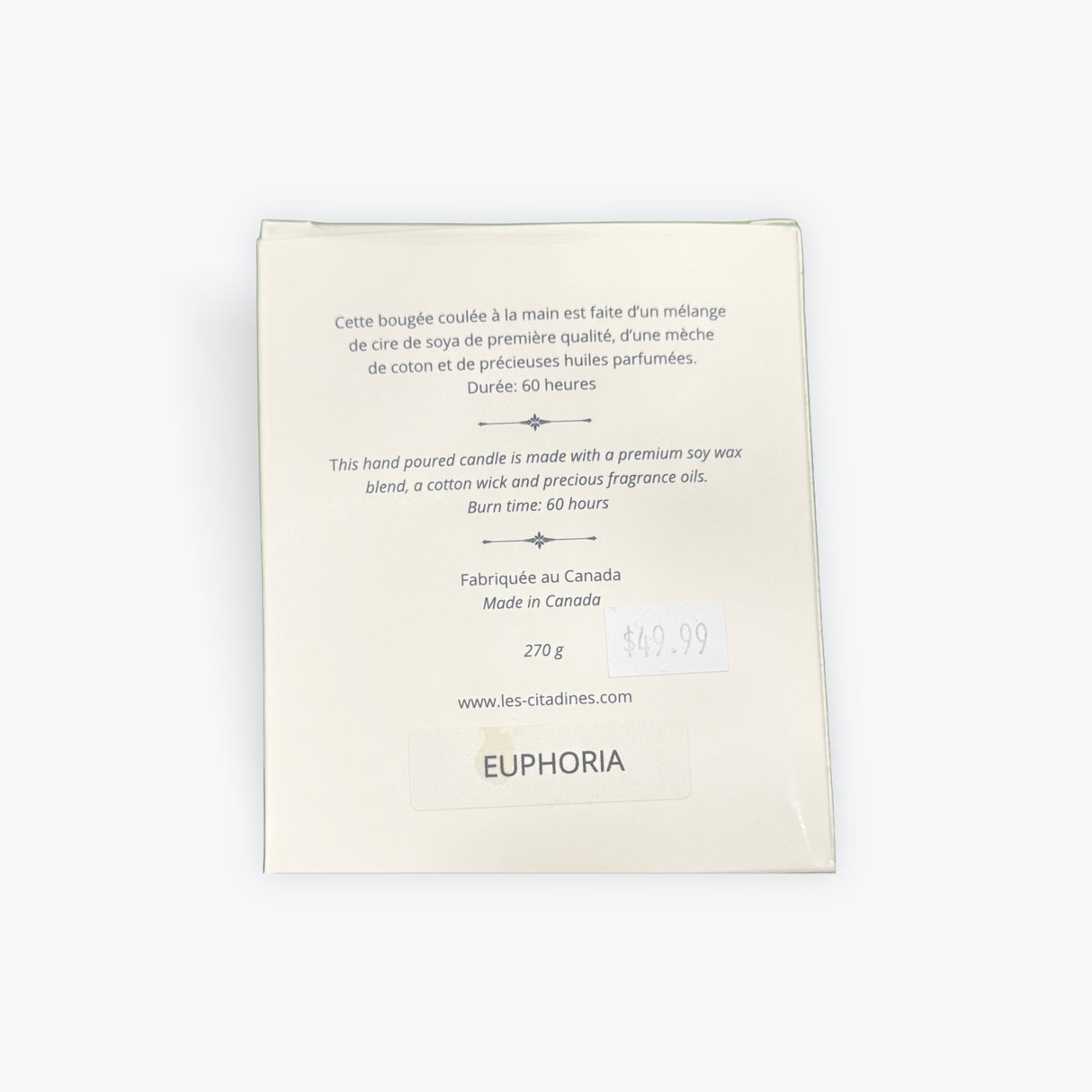 Les Citadines Euphoria Candle
