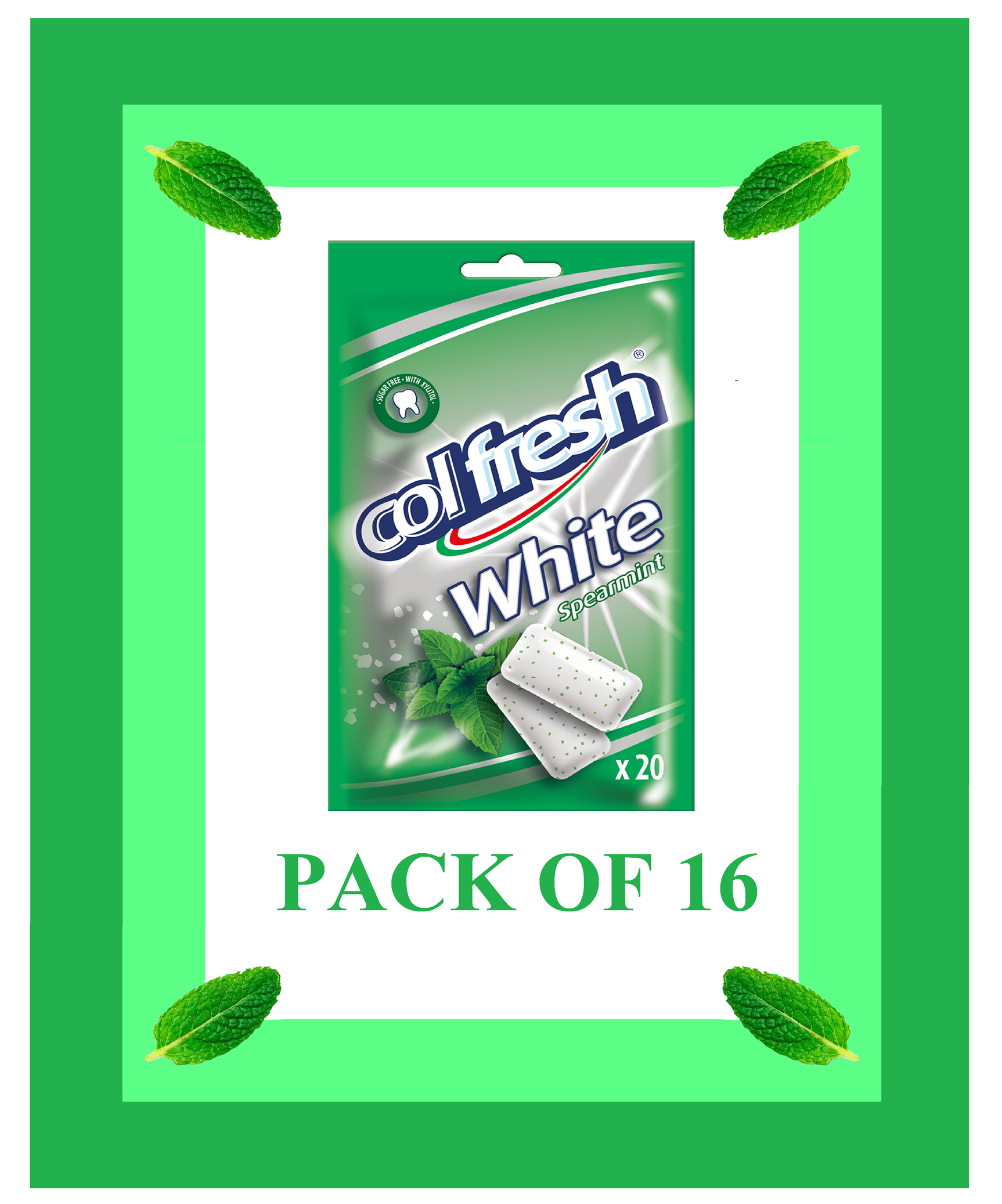 ColFresh Sugar Free Spearmint Gum 28g - Image 4
