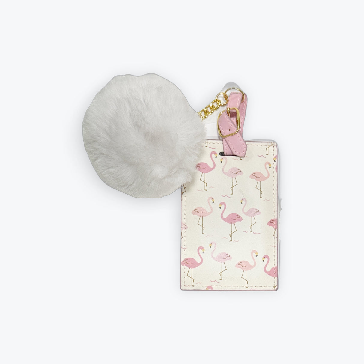 Slant Collection Flamingo Luggage Tag