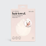 Quick Dry Hair Towel - Ivory