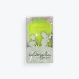 Dessata mini hairbrush compact