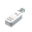 Tech Candy Power Trip Compact Travel Charging Station 4 USB Ports 1 Outlet Plug, Smart Technology
