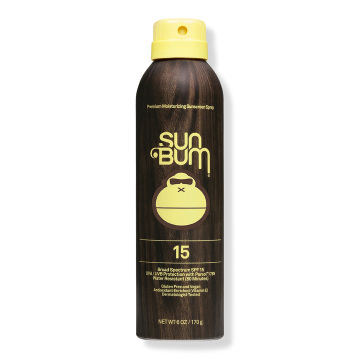 Sun bum premium moisturizing sunscreen spray SPF 15￼un bum premium moisturizing sunscreen spray SPF 15