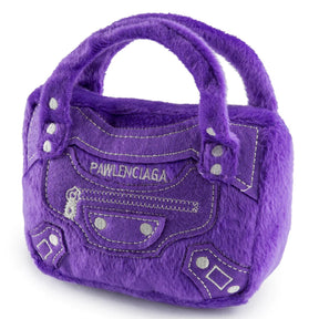 Haute Diggity Dog Pawlenciaga Bag Squeaker Dog Toy