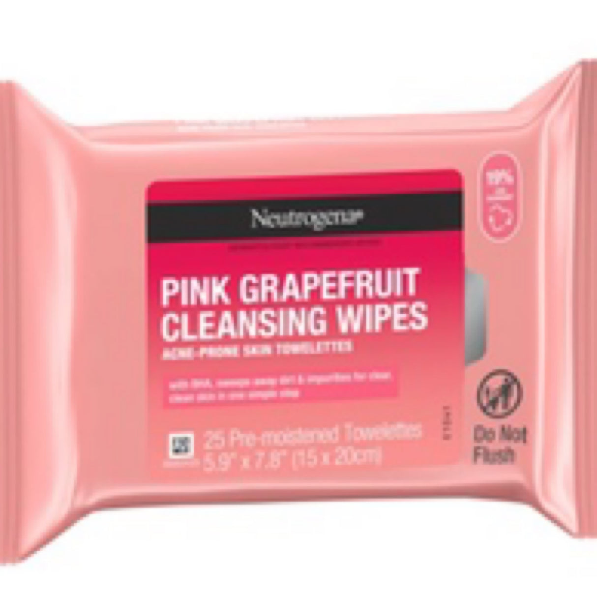 Neutrogena Oil-Free Facial Cleansing Wipes Grapefruit
