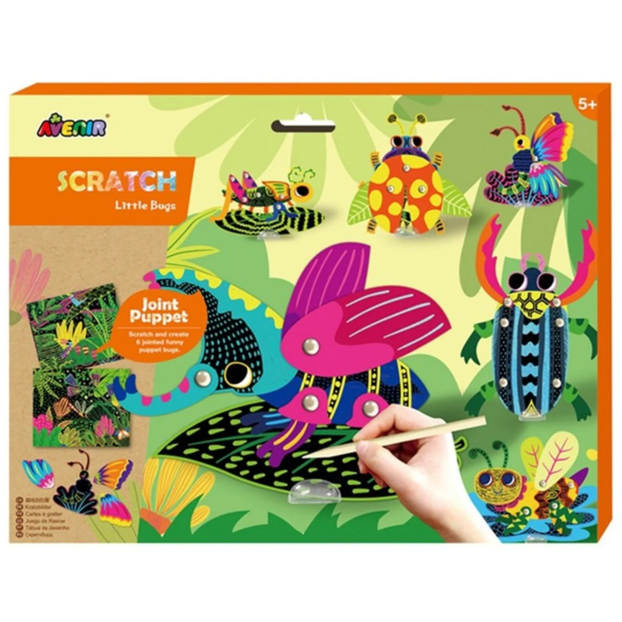 Scratch little bugs Avenir