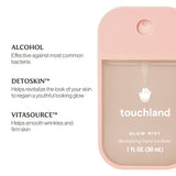 Touchland Rosewater Glow Mist Revitalizing Hand Sanitizer - Image 6