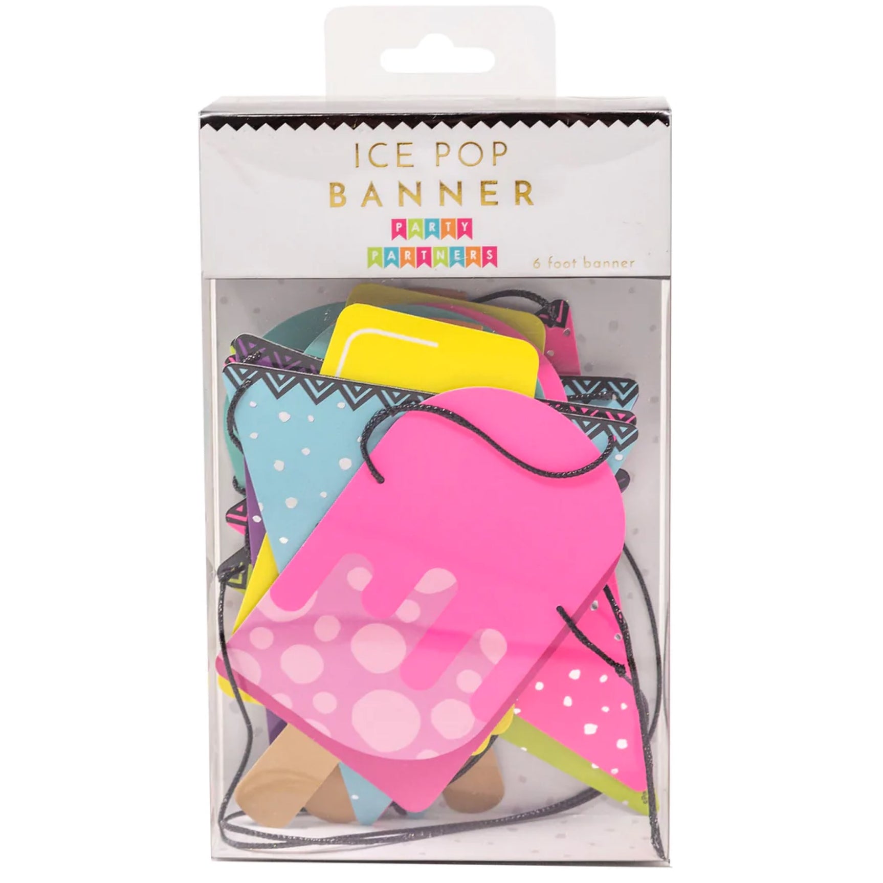Party Planners Ice Pop Banner