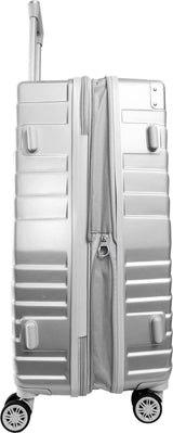 The Legend Ellen Tracy 3 PC Hard Sided Luggage Set: 331-CHROME - Image 17