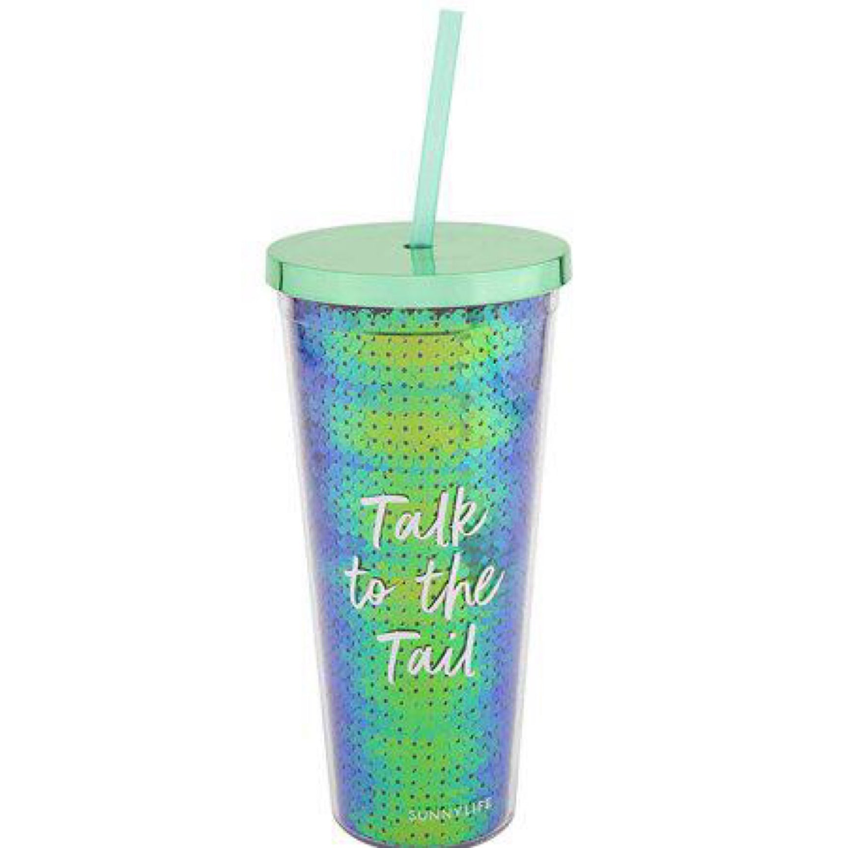 Sunny Life SunnyLife Deep Sea Mermaid Tumbler Cup with Straw