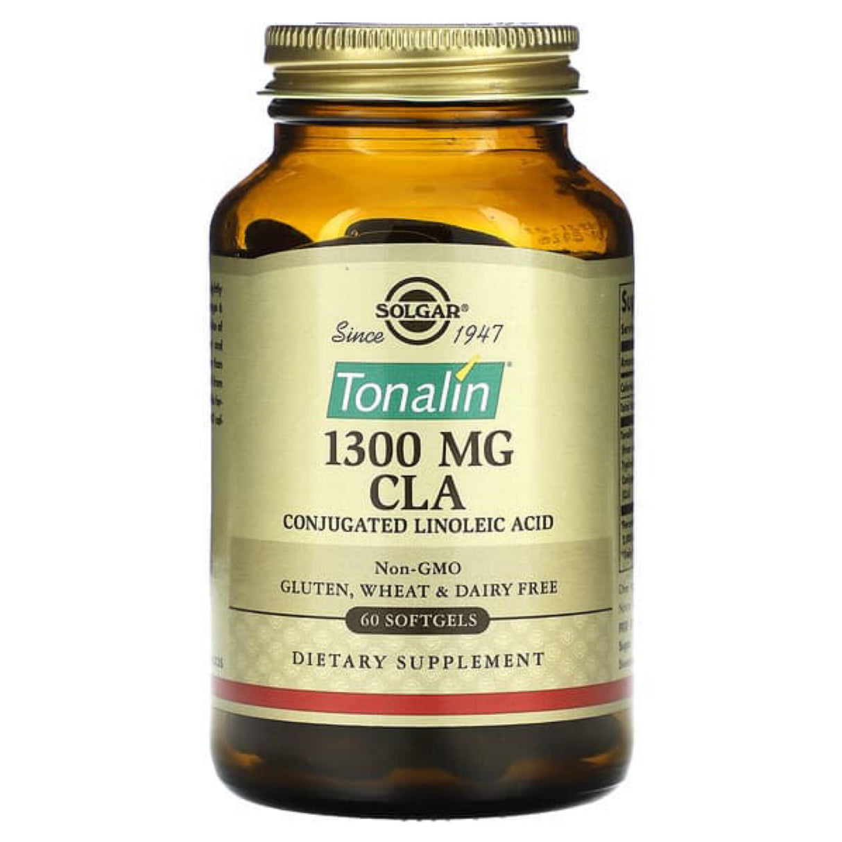 Solgar Tonalin 1300 MG CLA 60 softgels