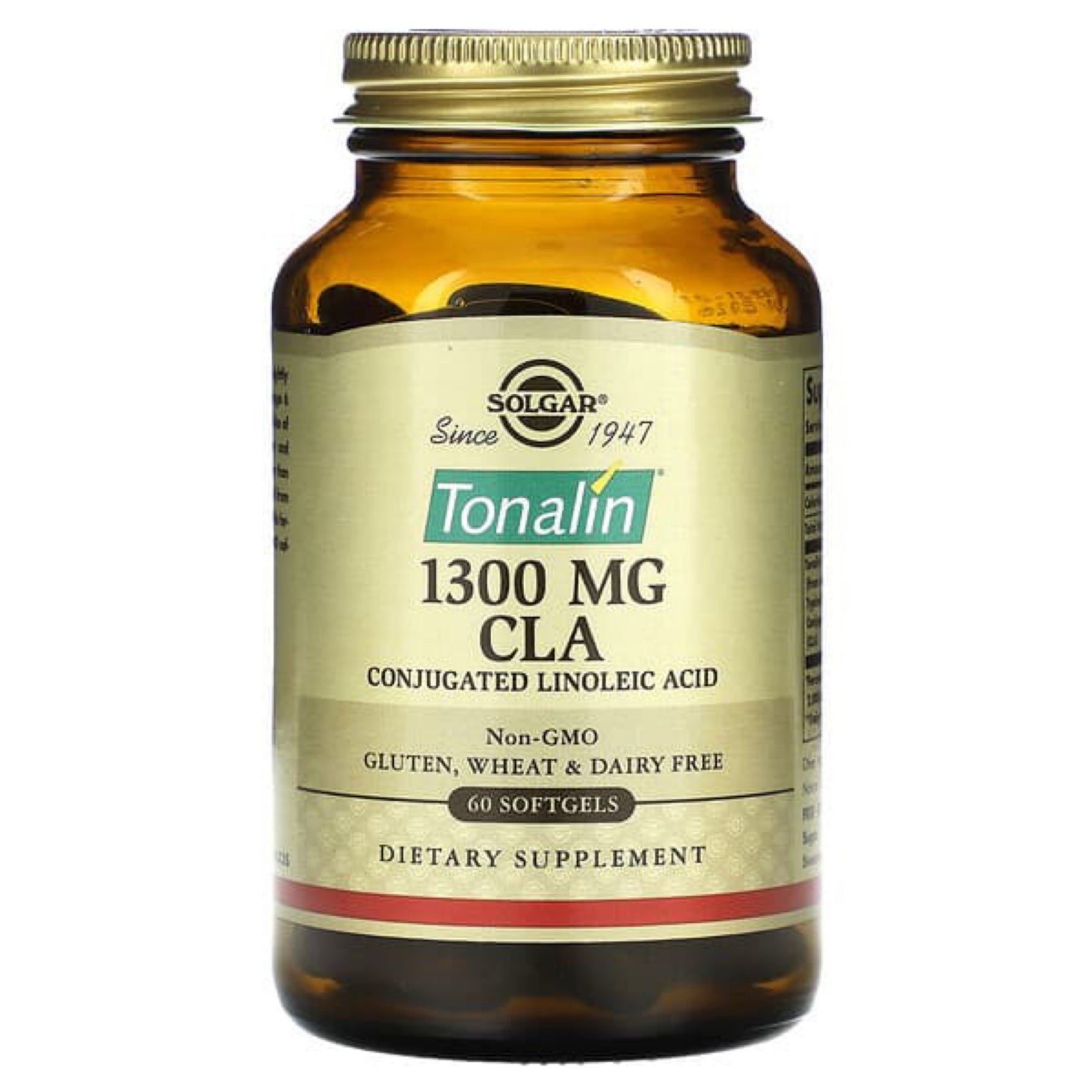 Solgar Tonalin 1300 MG CLA 60 softgels