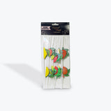 Party Partners Plastic Tropical Fruit Straws