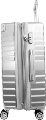 The Legend Ellen Tracy 3 PC Hard Sided Luggage Set: 331-CHROME - Image 19