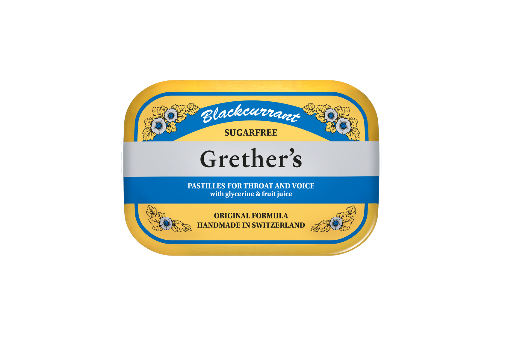 Grether's Pastilles Sugarfree Blackcurrant : 2.1 OZ