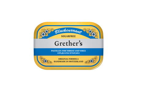 Grether's Pastilles Sugarfree Blackcurrant : 2.1 OZ