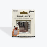 Idecoz White Marble Square Phone Mirror