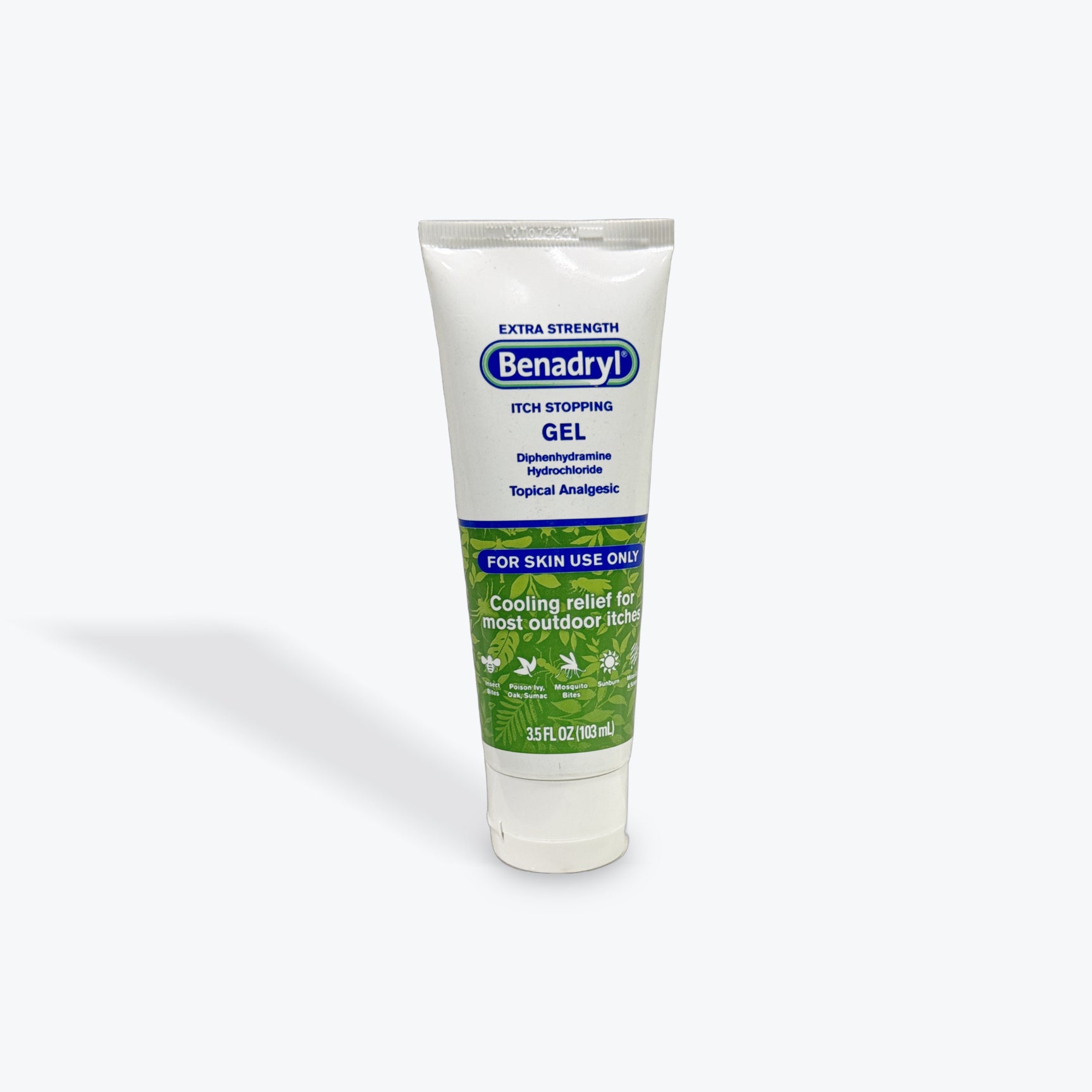 Benadryl Extra Strength Anti-Itch Cooling Spray Size - Image 2