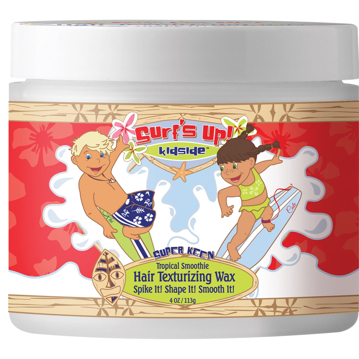 Surfs up! Super keen tropical smoothie hair texturizing wax