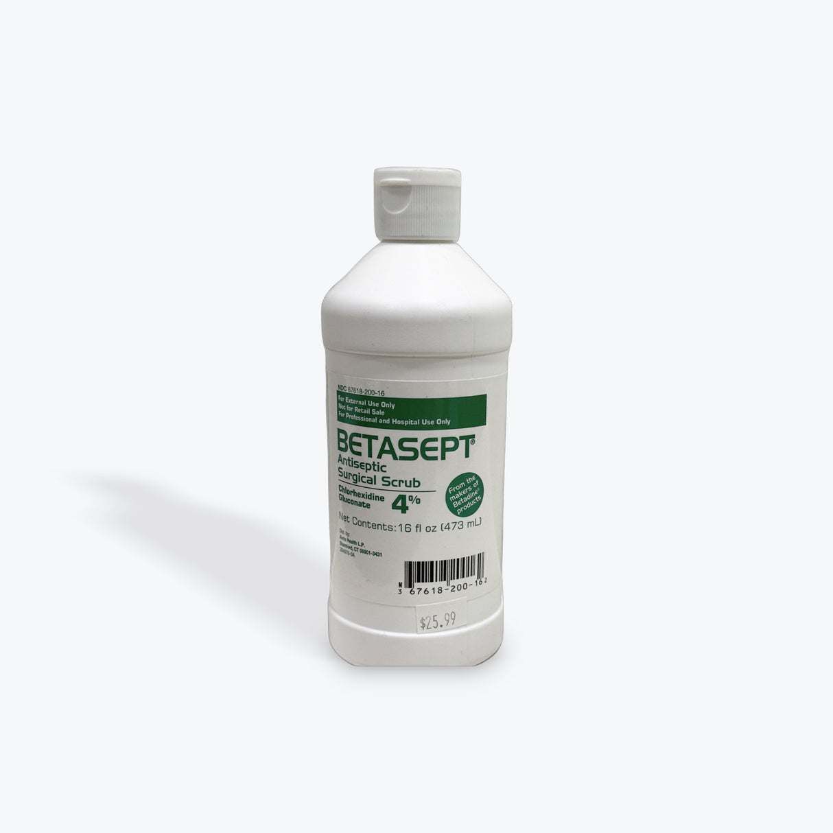 Purdue Betasept 4% Surgical Scrub oz