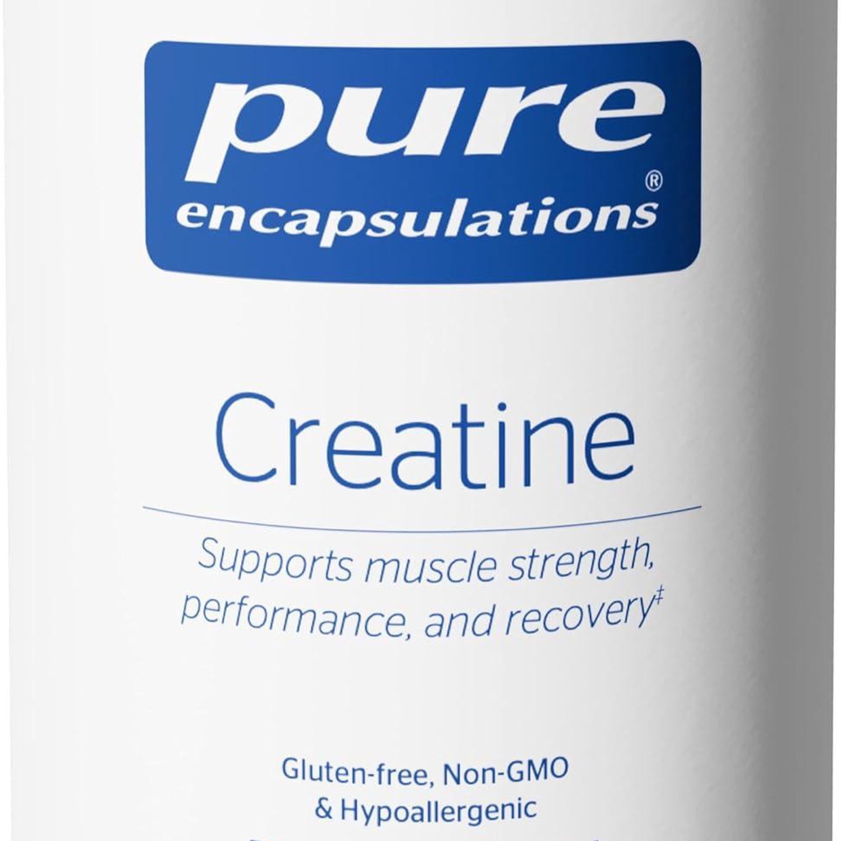 Pure Encapsulations Creatine - Creatine Monohydrate Powder