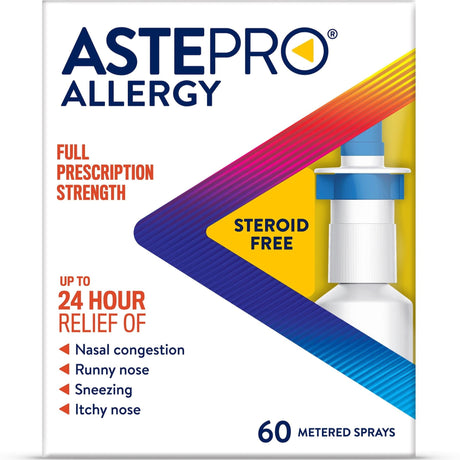 Astepro Azelastine Hydrochloride Allergy Steroid Free Antihistamine Nasal Spray