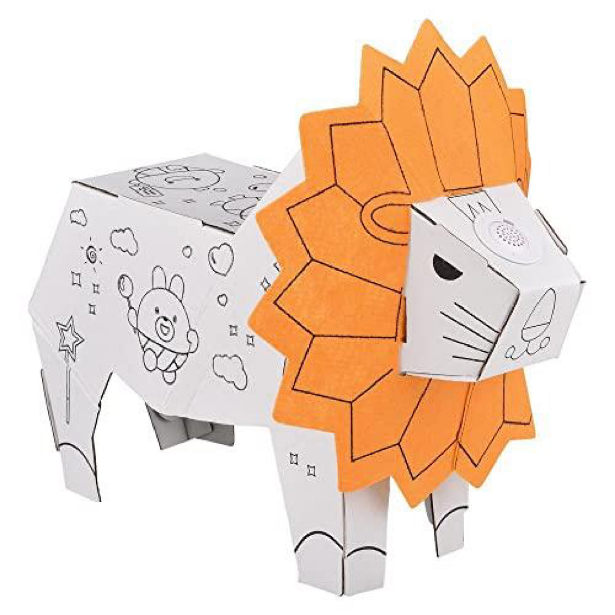 Rhode Island Novelty Doodle Construct Lion